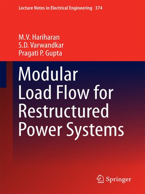cover image of Modular Load Flow for Restructured Power Systems